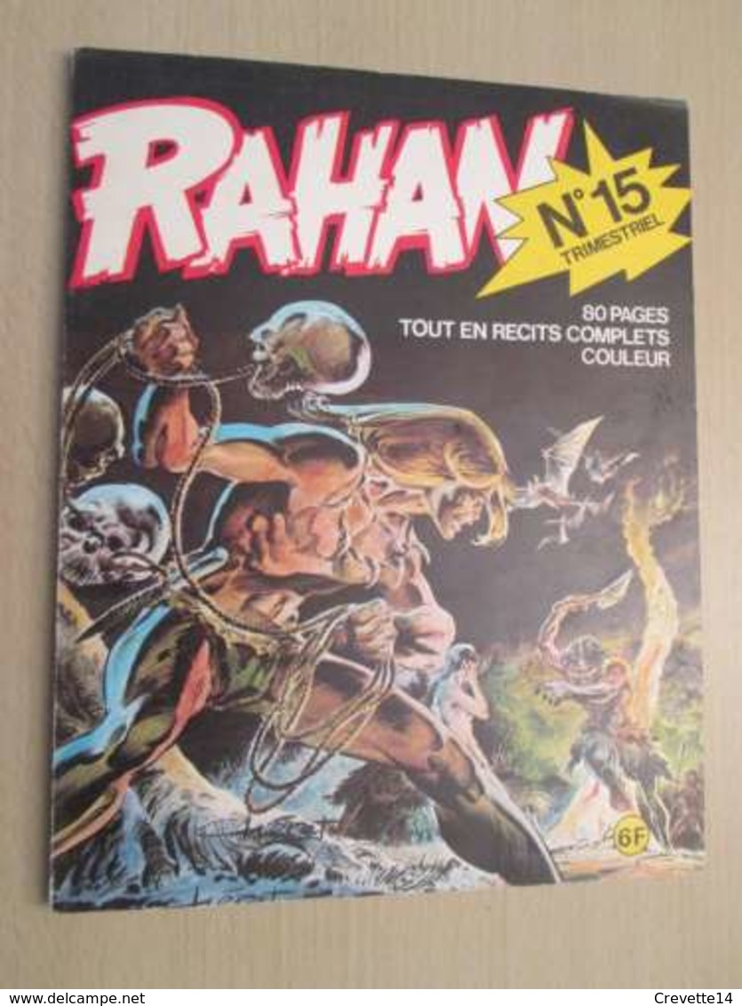 BD2006 Edition Originale De 1974 RAHAN - CHERET - 1e SERIE , N°15 , Coté 15 Euros Au Dernier BDM  ,  TRES BON ETAT , Voi - Rahan