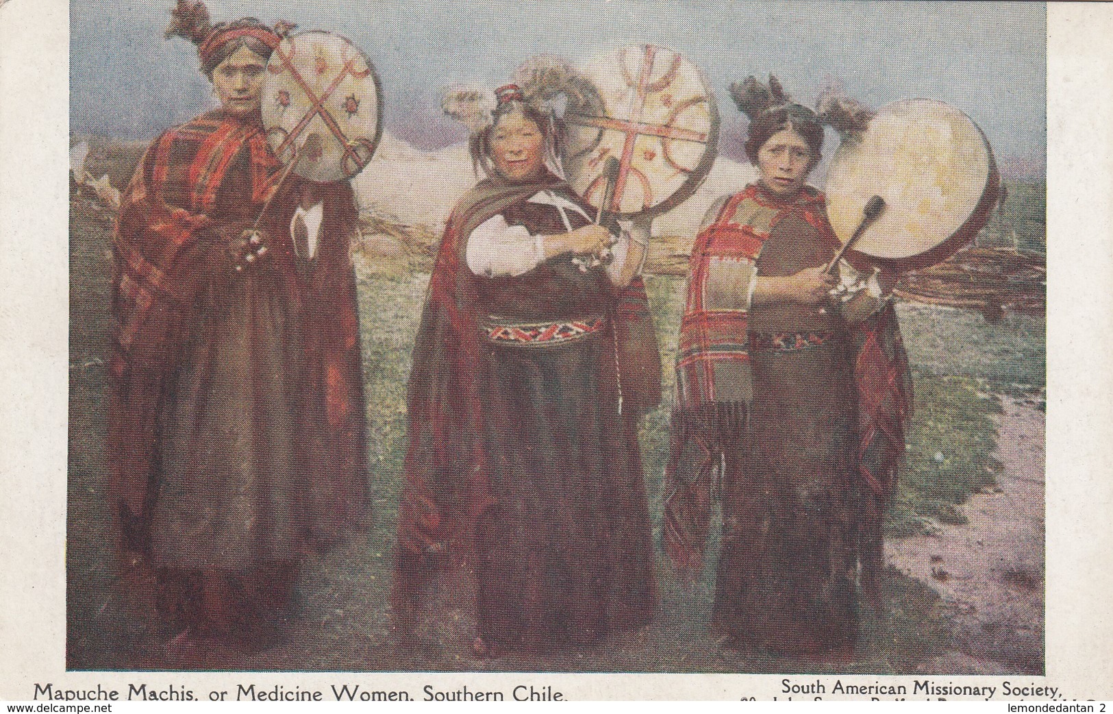 Mapuche Machis, Or Medicine Women - Southern Chile - Chili