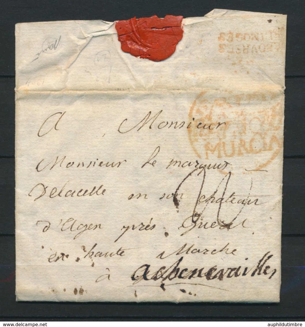 1784 Lettre De Cartagene DEBOURSE De LIMOGES Texte ++ HAUTE-VIENNE(81) P2881 - 1701-1800: Precursors XVIII