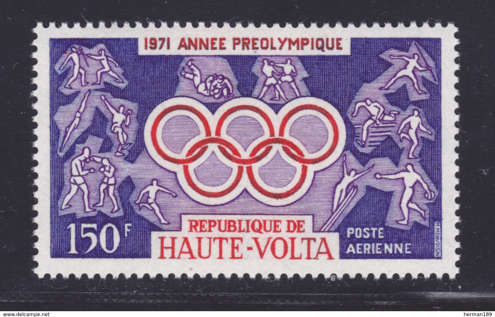 HAUTE-VOLTA AERIENS N°   93 ** MNH Neuf Sans Charnière, TB (D6973) Année Préolympique, Sports - Upper Volta (1958-1984)