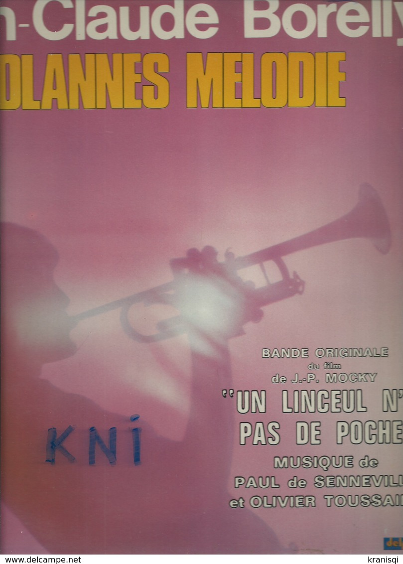 Vinyle  33T  ,   Jean -Claude Borelly Dolannes Mélodie 1975 - Soundtracks, Film Music