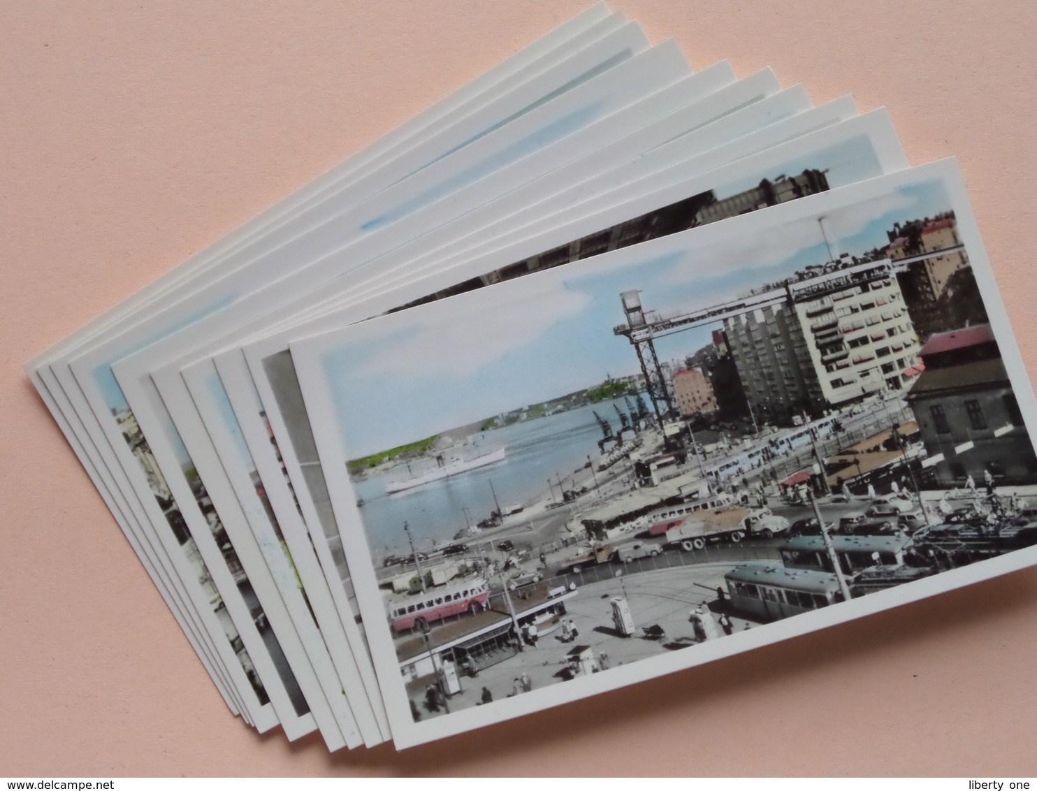 STOCKHOLM Fotografier Fran ( Small Carnet format +/- 10 x 6,5 cm. - 10 Photo ) Forlag Nordisk Konst ( see Photo svp ) !