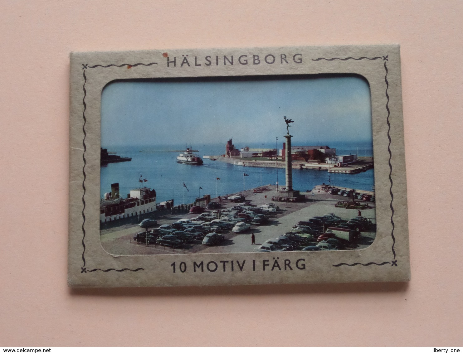 HÄLSINGBORG 10 Motiv I Färg ( Small Carnet Format +/- 10,5 X 7,5 Cm.) Forlag A.B. H. Hakansson ( See Photo Svp ) ! - Suède