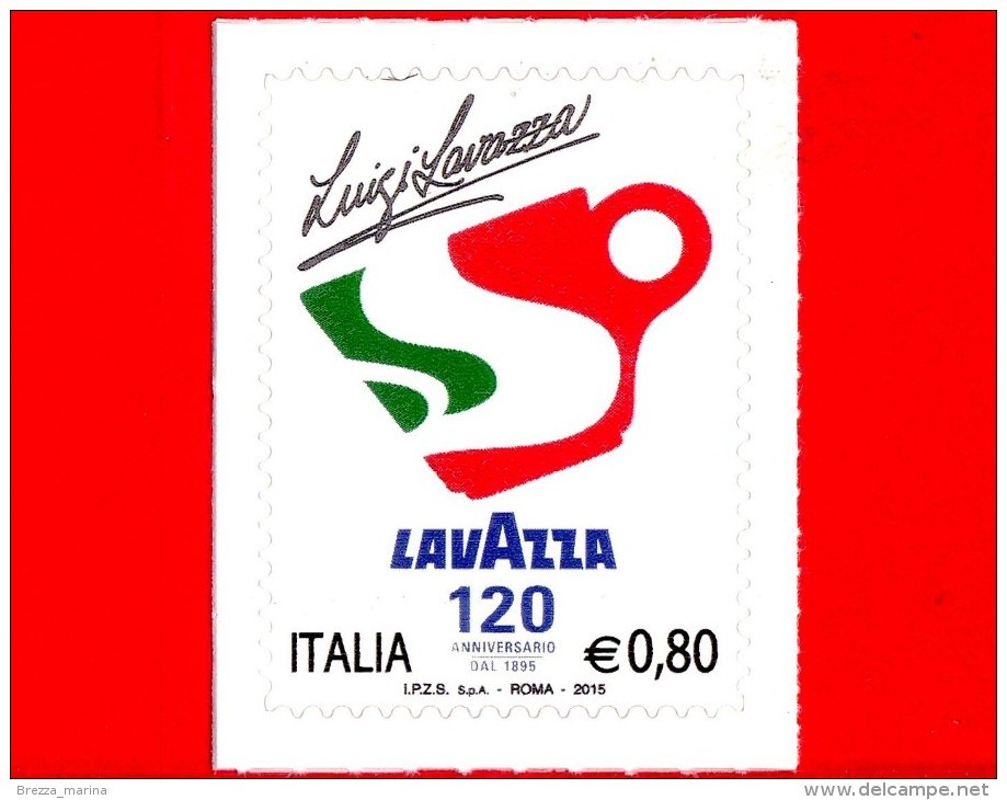 Nuovo - MNH - ITALIA - 2015 - Eccellenze Del Sistema Produttivo Ed Economico - 0,80 - 120 Anni Di Lavazza - Caffè - 2011-20: Neufs