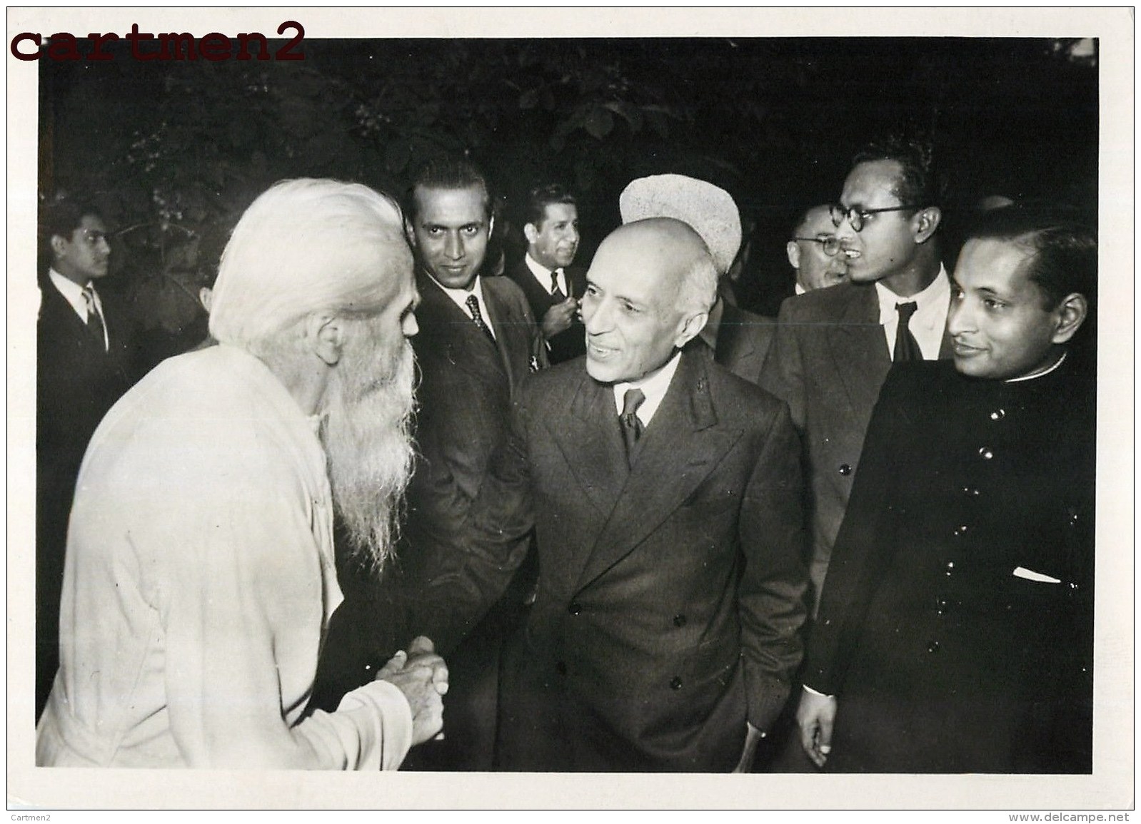 PANDIT NEHRU PAUL GEHEEB AUTOGRAPHE DEDICACE INDE INDIA POLITIQUE GANDHI SOCIALISME Jawaharlal Nehru - India