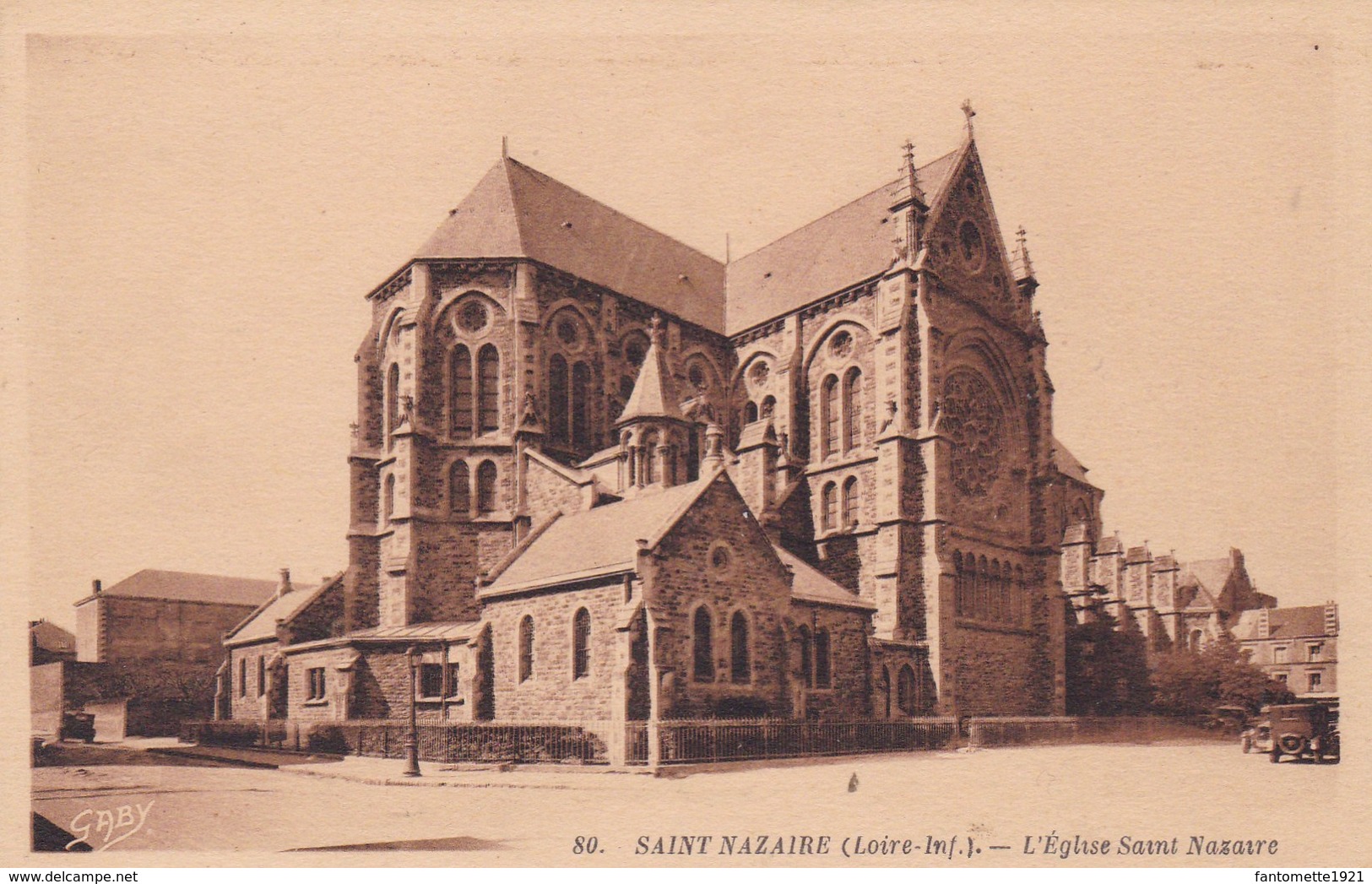 SAINT NAZAIRE  L'EGLISE /EDITIION GABY (dil364) - Saint Nazaire