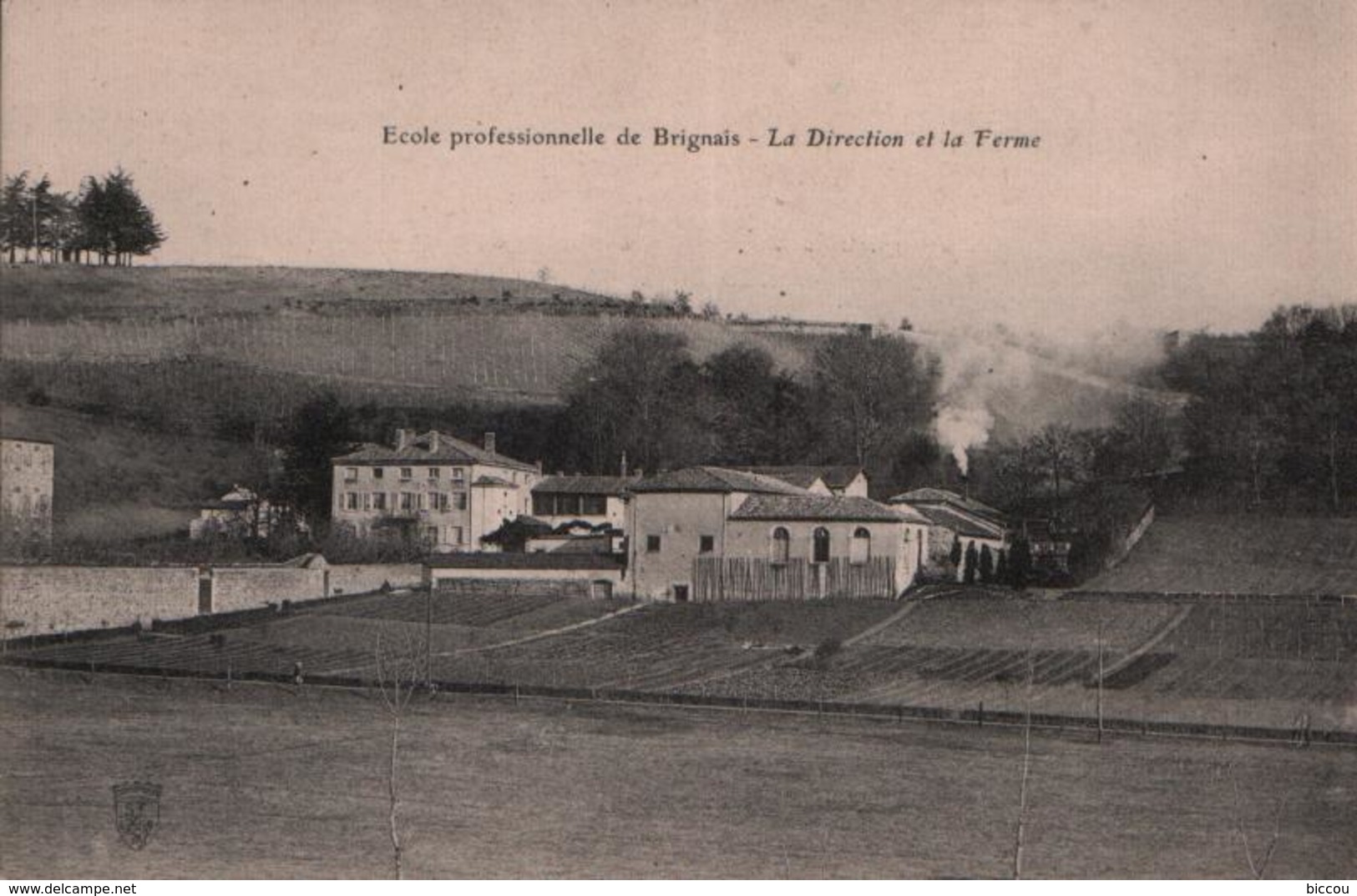 Cpa Ecole Professionnelle De BRIGNAIS (69) - La Direction Et La Ferme - Brignais