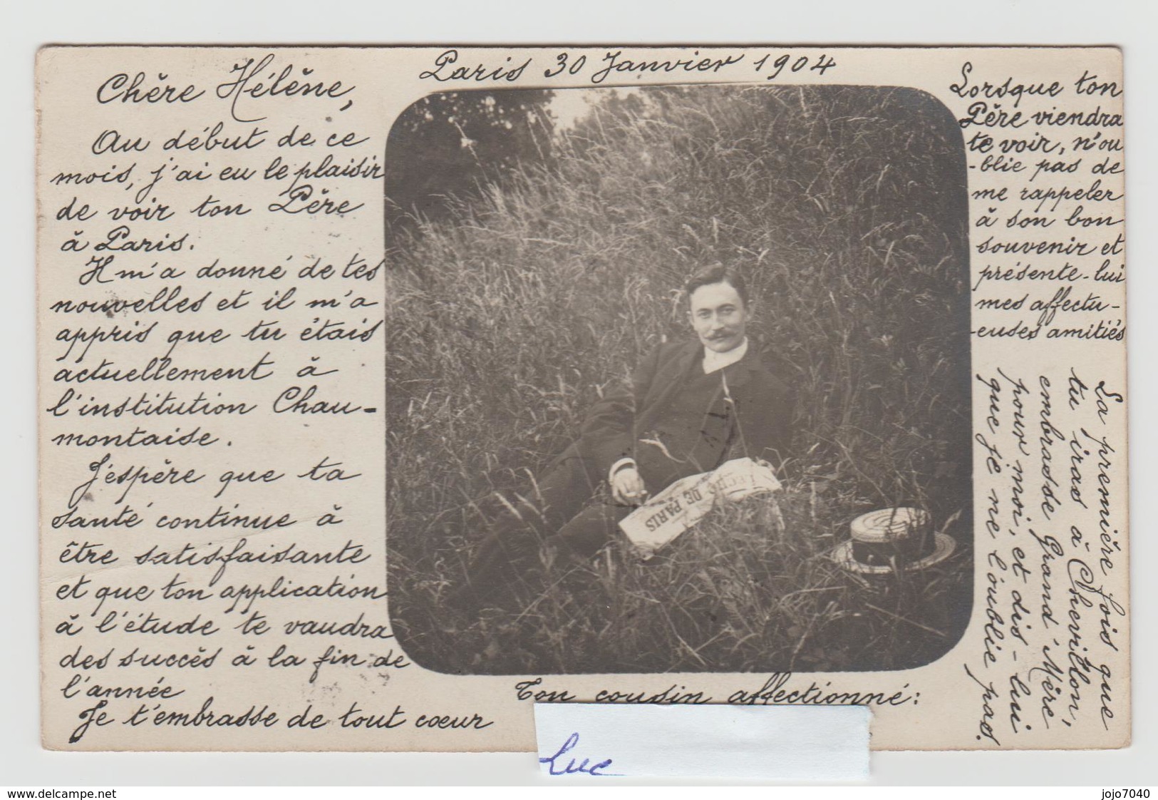 Carte-photo 1904 - Photos