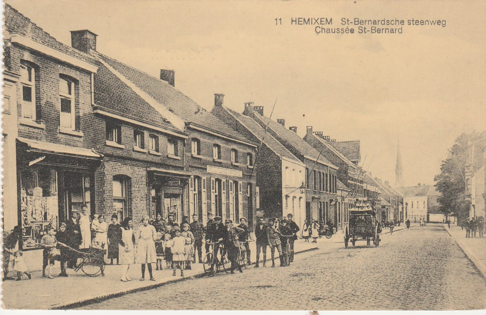 Hemixem , St-Bernardsche Steenweg , N° 11 , Chaussée St Bernard - Hemiksem