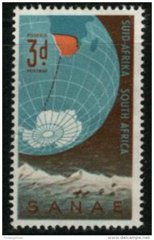 SOUTH AFRICA UNION, 1959, Mint Never Hinged Stamp(s), Antarctic, 267, #2462 - Unused Stamps