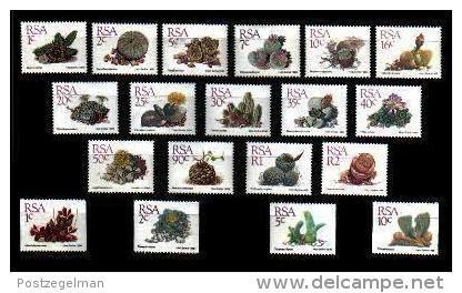 REPUBLIC OF SOUTH AFRICA, 1988, MNH Stamp(s) Definitives Succulents,  Nr(s) 743-761 - Ongebruikt