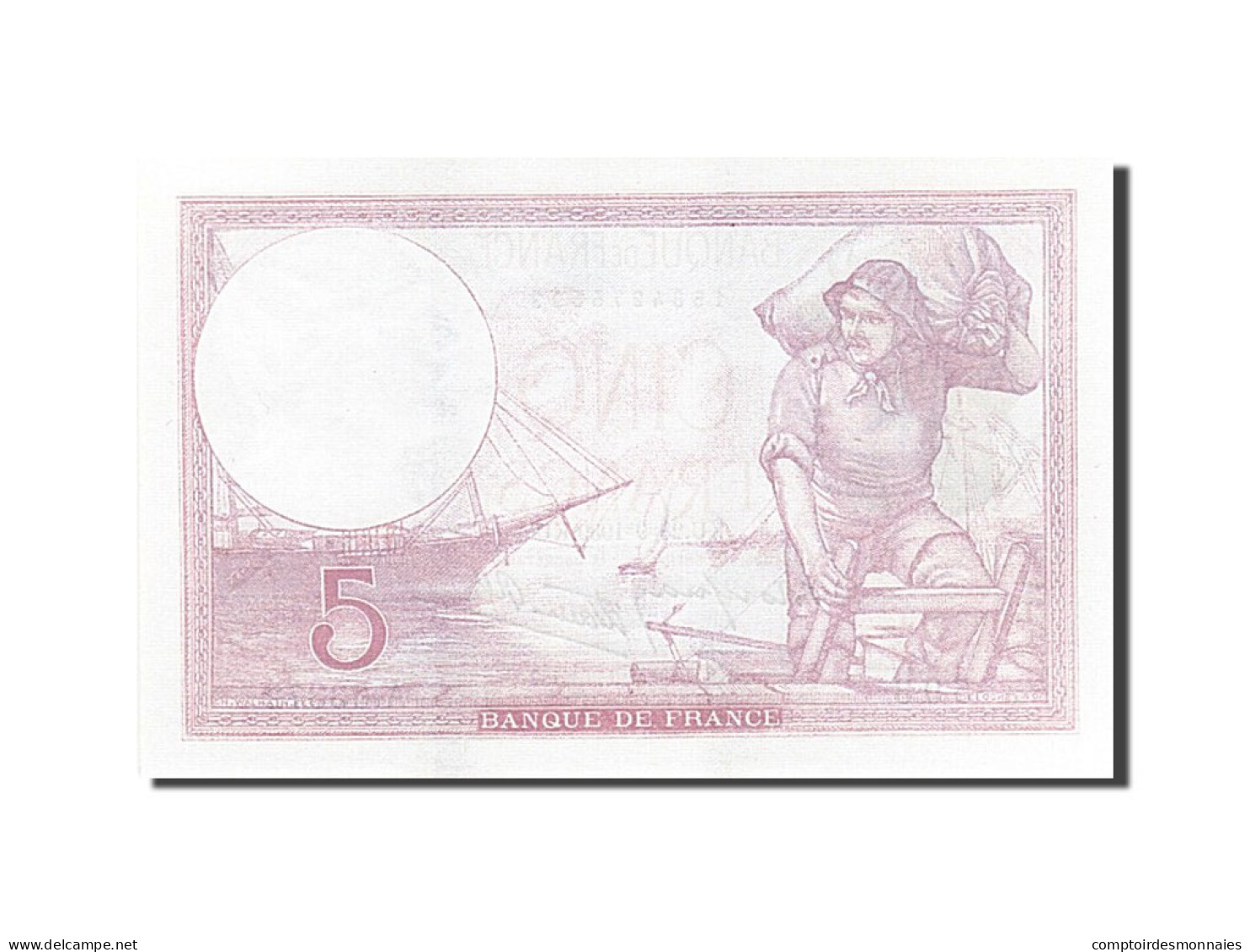 Billet, France, 5 Francs, 1937-1939, 1939-09-28, NEUF, Fayette:4.10, KM:83 - 5 F 1917-1940 ''Violet''