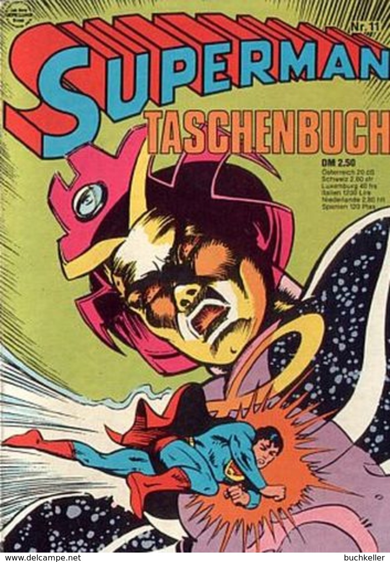 Superman Taschenbuch Nr. 11 - 1. Auflage - Ehapa Verlag (1978) DC-Comic - Other & Unclassified