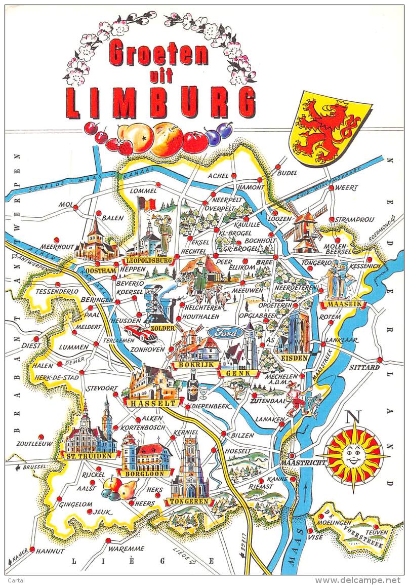 CPM - Groeten Uit LIMBURG - Andere & Zonder Classificatie