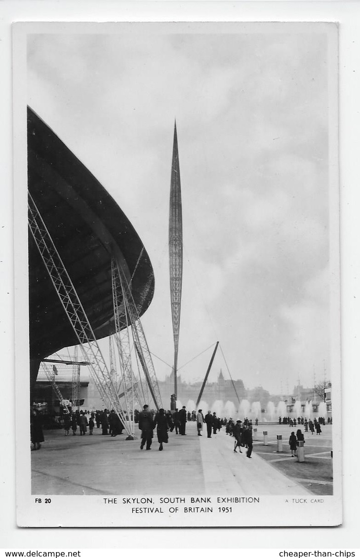 The Skylon. South Bank Exhibition. Festival Of Britain 1951 - Other & Unclassified