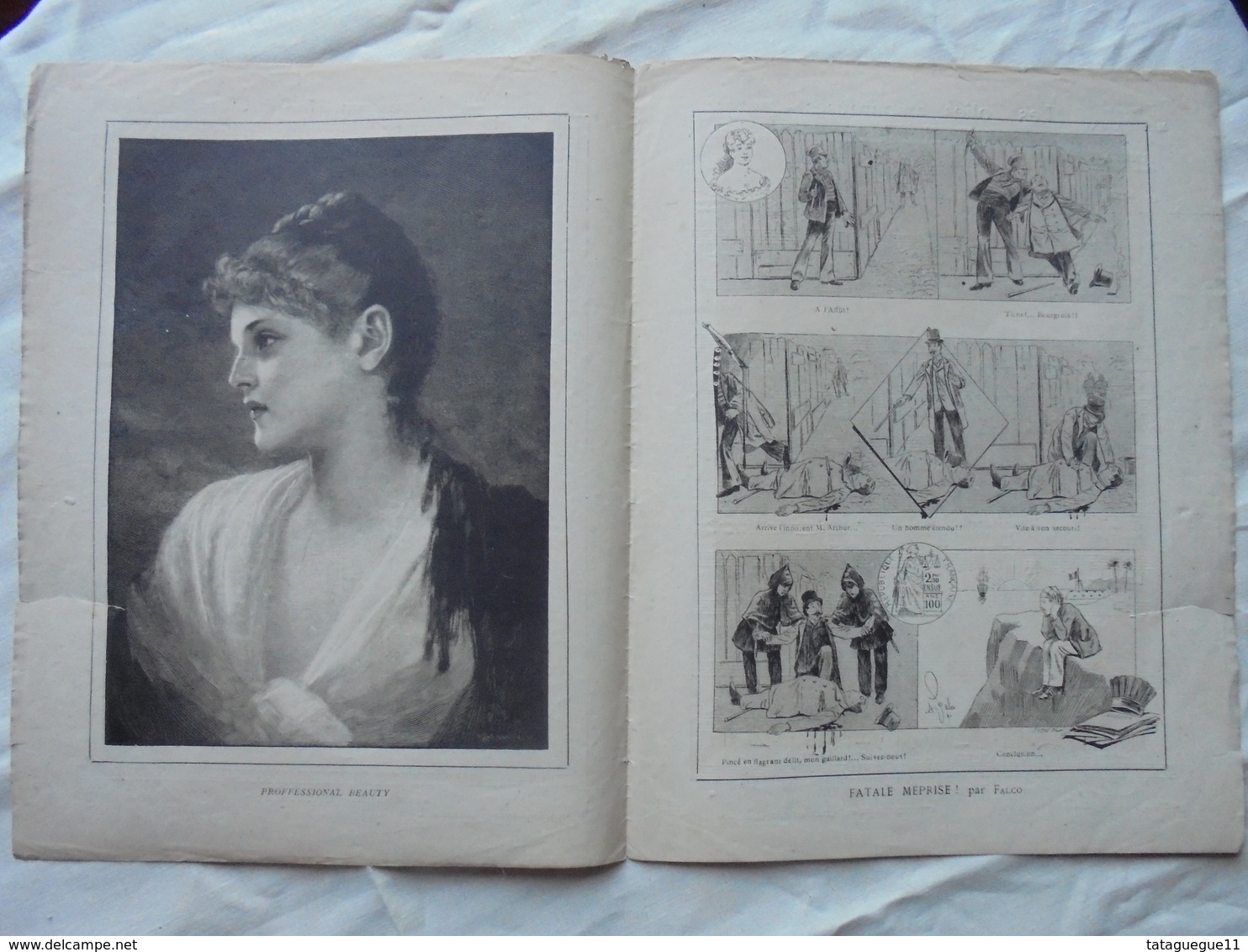 Ancien - Double Page Supplément Anales Politiques Et Littéraires N° 409 4/1891 - Revistas & Catálogos