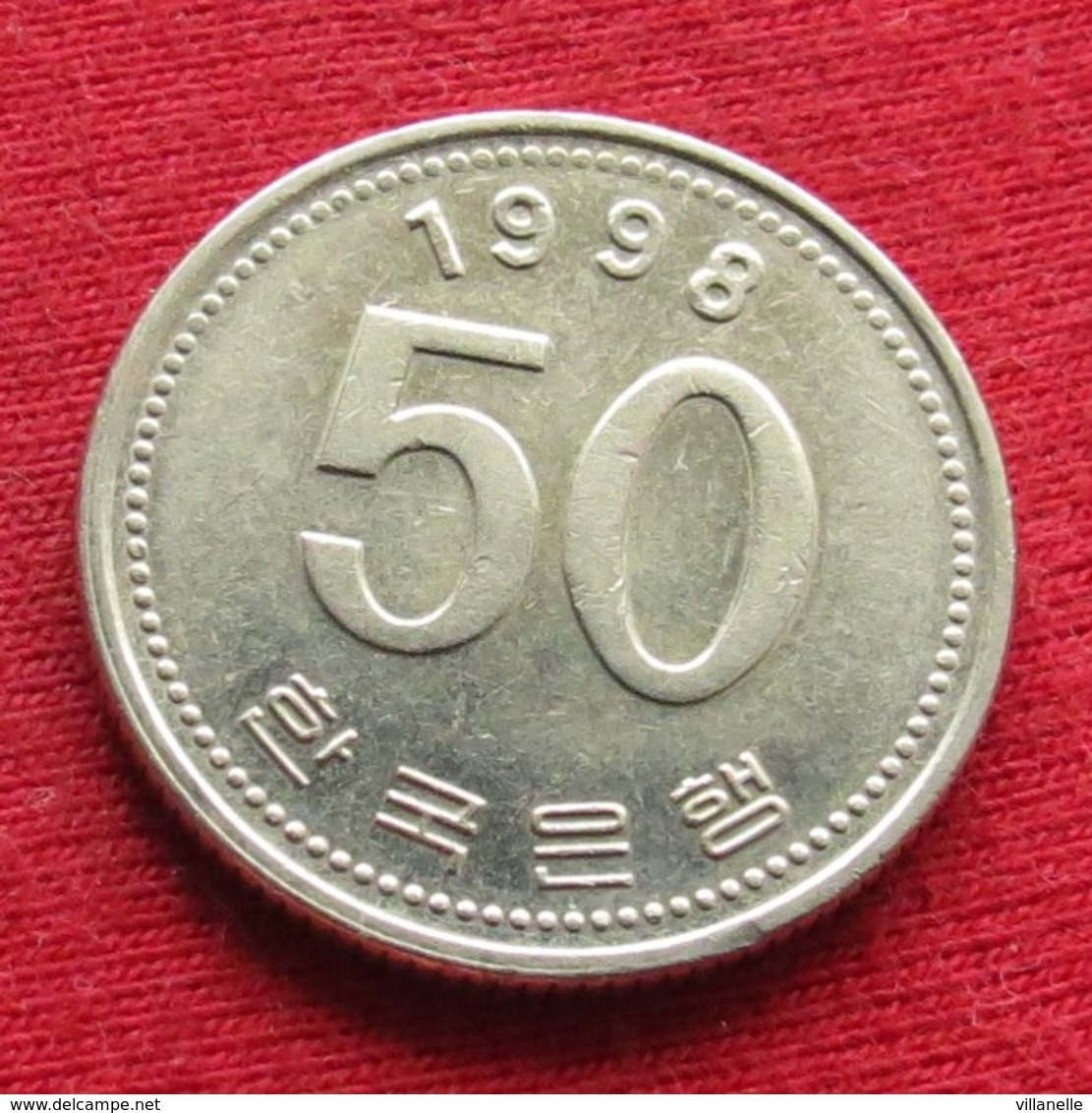 Korea South 50 Won 1998 KM# 34 Fao F.a.o. Corea Coreia Do Sul Koree Coree - Korea, South