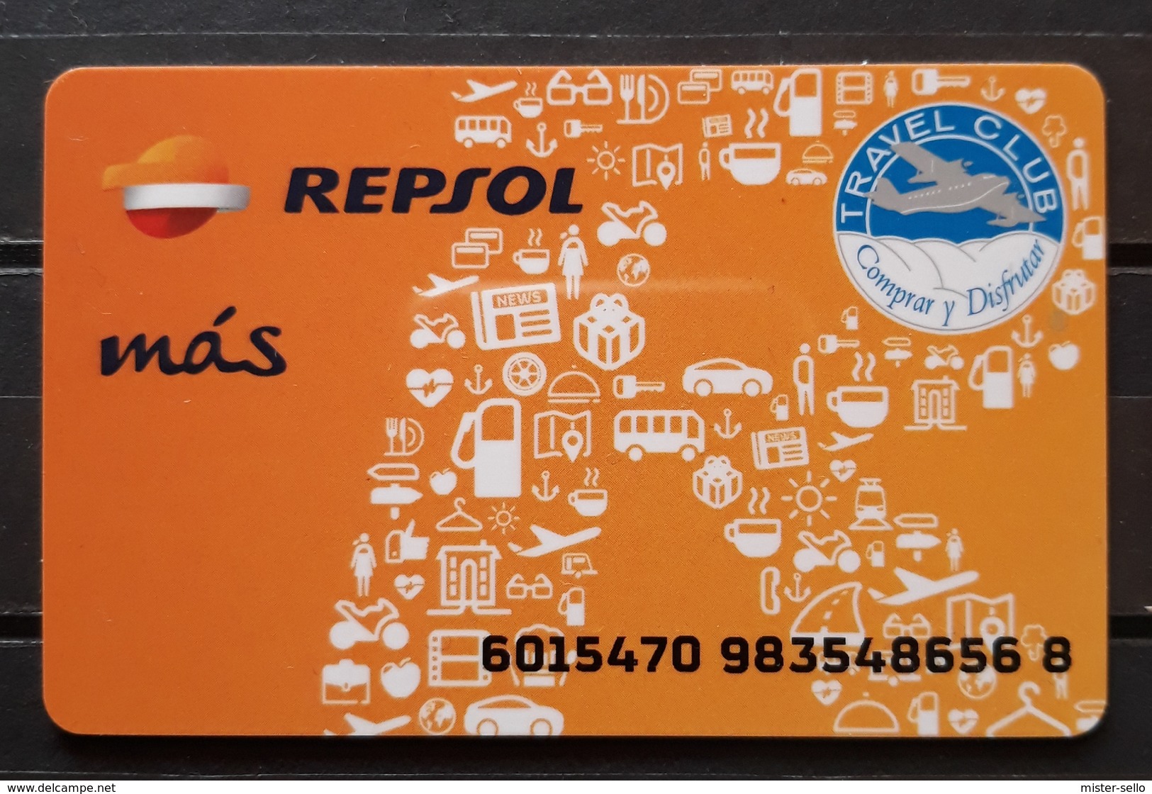 GASOLINERAS REPSOL - TARJETA MÁS. - Otros & Sin Clasificación