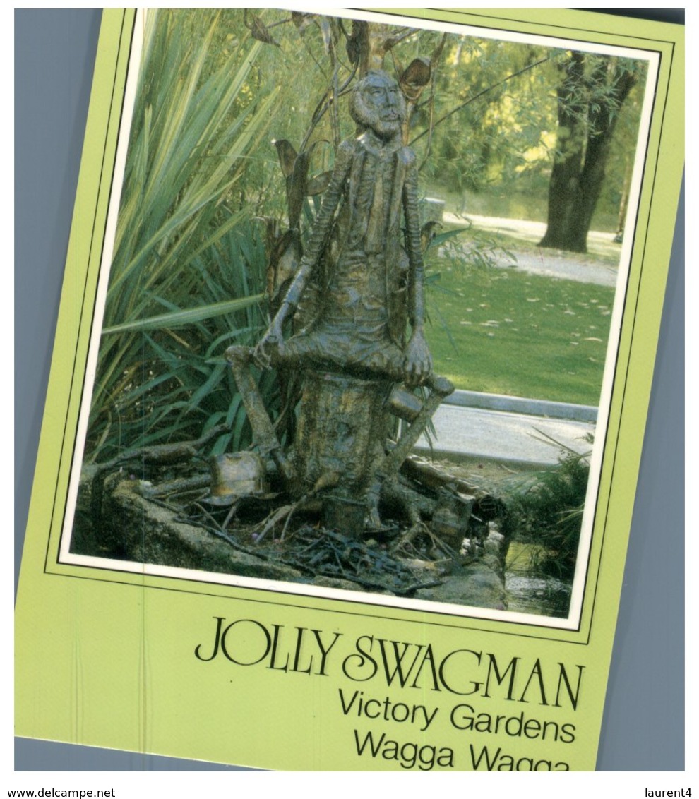 (300) Australia - NSW -0 Wagga Wagga Garden Jolly Swagman - Wagga Wagga