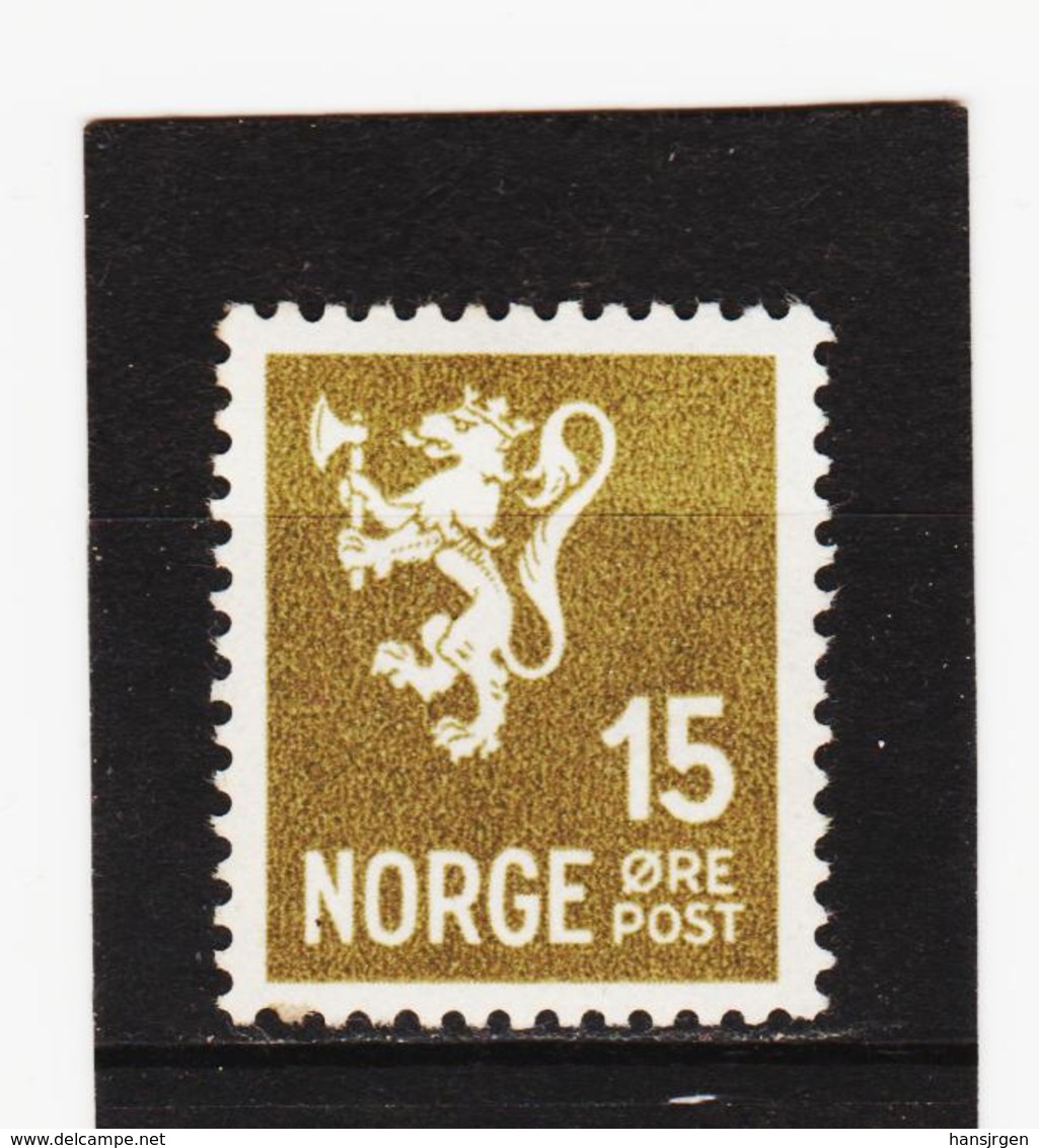 AUA1000  NORWEGEN 1937  MICHL 183 ** Postfrisch  ZÄHNUNG Siehe ABBILDUNG - Ungebraucht