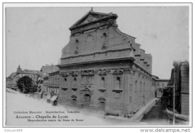 AVIGNON  CHAPELLE DU LYCEE - Avignon