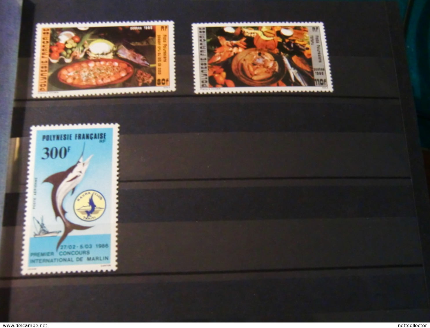 COLLECTION DE POLYNESIE TIMBRES ET BLOCS NEUFS** LUXE