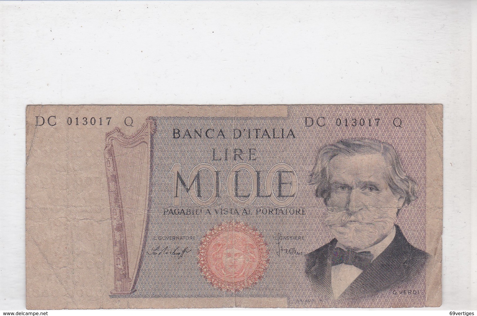 Billet MILLE LIRE - 1000 Lire