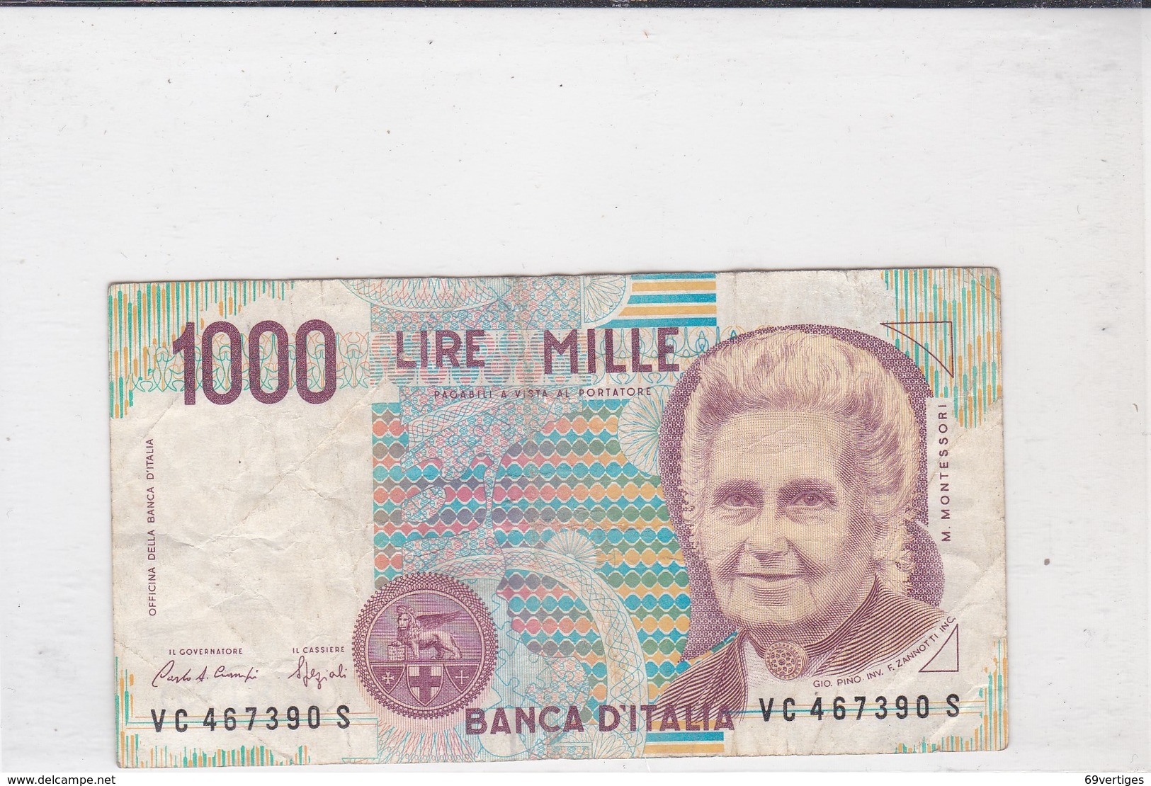 Billet MILLE LIRE - 1000 Lire