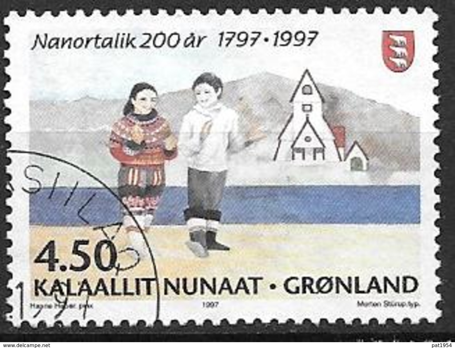 Groënland 1997 N°289 Oblitéré Nanortalik - Usados