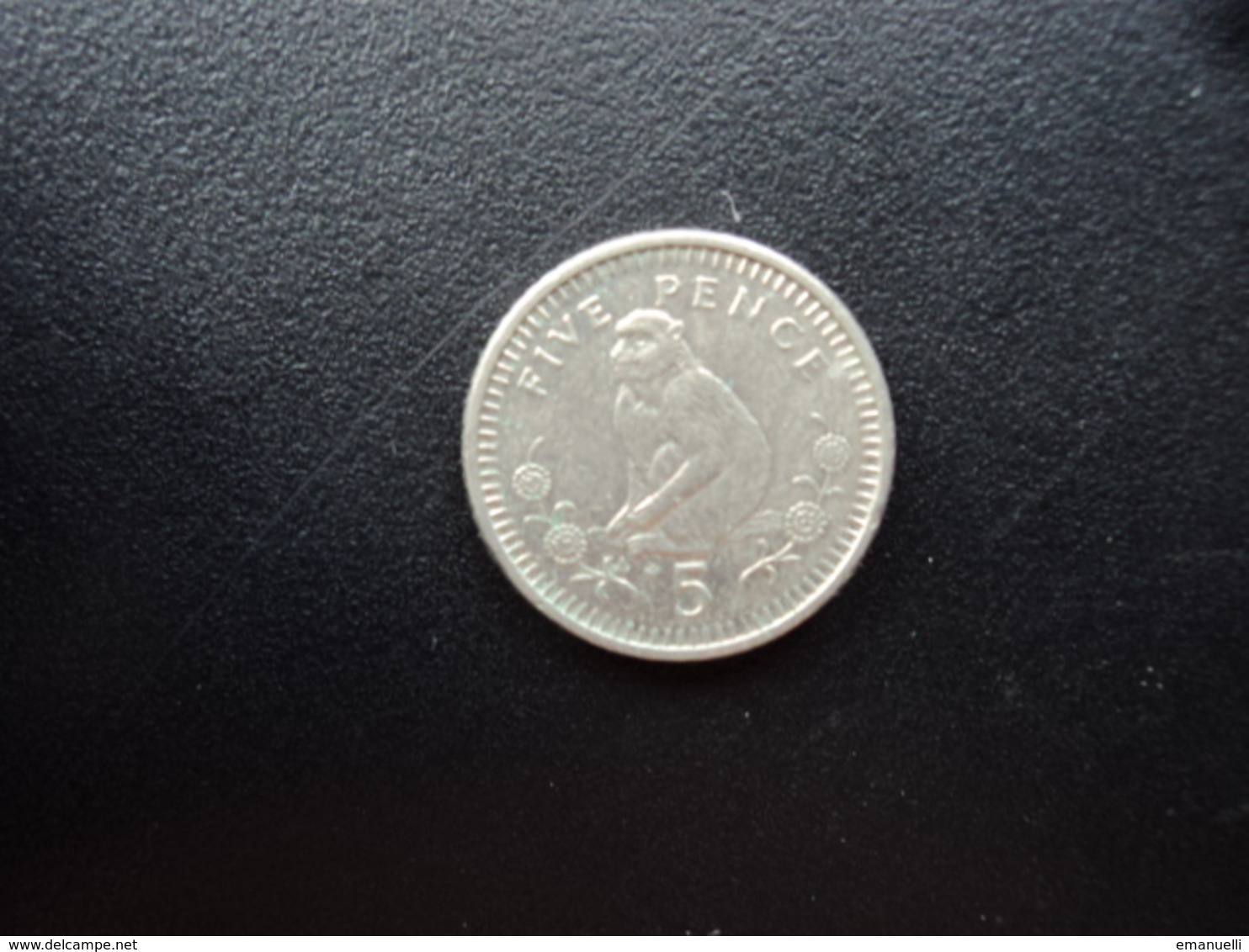 GIBRALTAR : 5 PENCE  1991 AB  KM 22a    SUP - Gibilterra