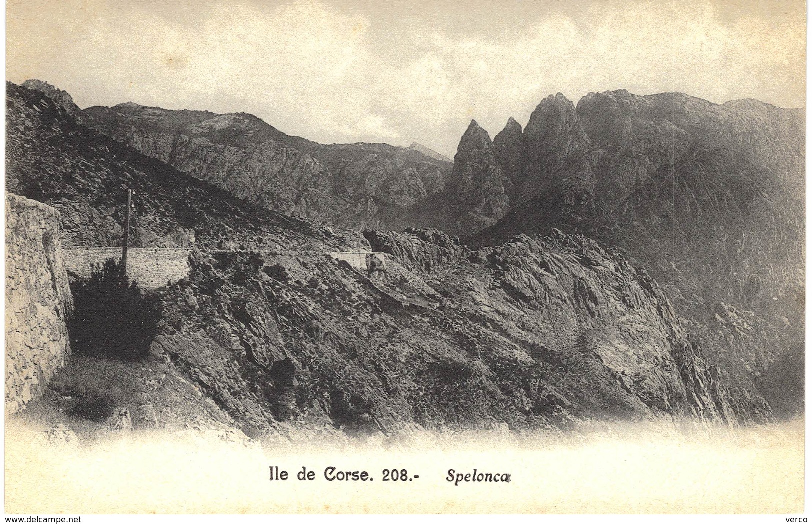 Carte Postale Ancienne De SPELONCA - Sonstige & Ohne Zuordnung