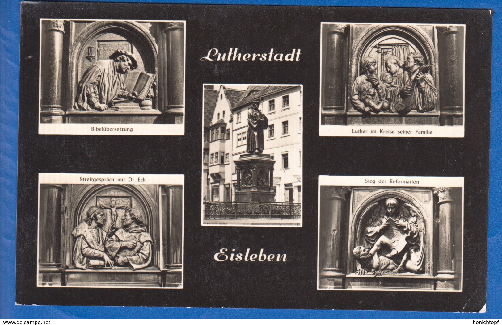 Deutschland; Lutherstadt Eisleben; Multibildkarte - Lutherstadt Eisleben