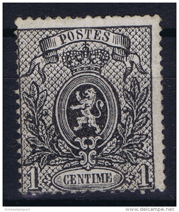 Belgium:  OBP Nr 23a  Postfrisch/neuf Sans Charniere /MNH/** But Regummed 1866  Perfo 15 - 1866-1867 Petit Lion