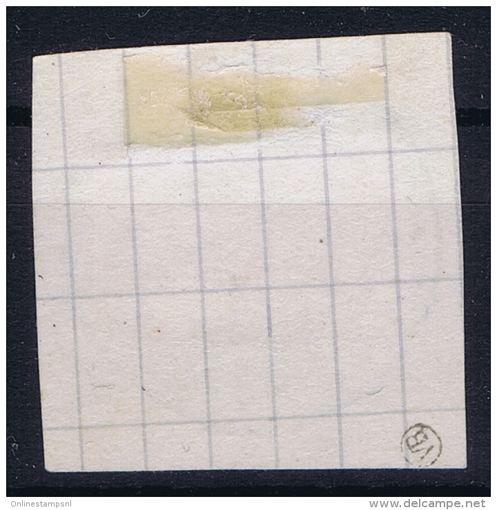 Belgium OBP Nr TX2 Halved On Fragment  Obl./Gestempelt/used Signed/ Signé/signiert VB - Postzegels