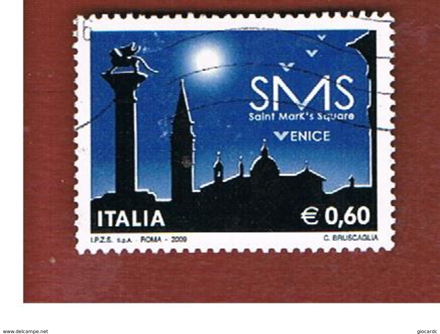 ITALIA REPUBBLICA  -   2009  SMS DA VENEZIA -   USATO  ° - 2001-10: Used