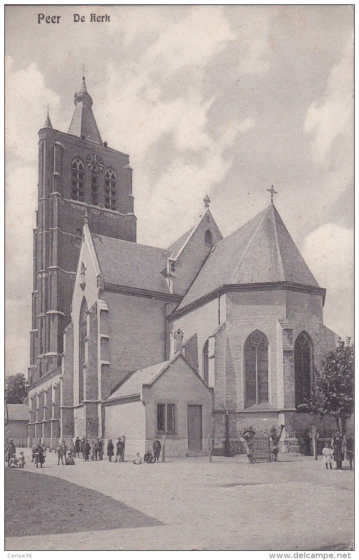 Peer De Kerk Circulée En 1910 (149) - Peer