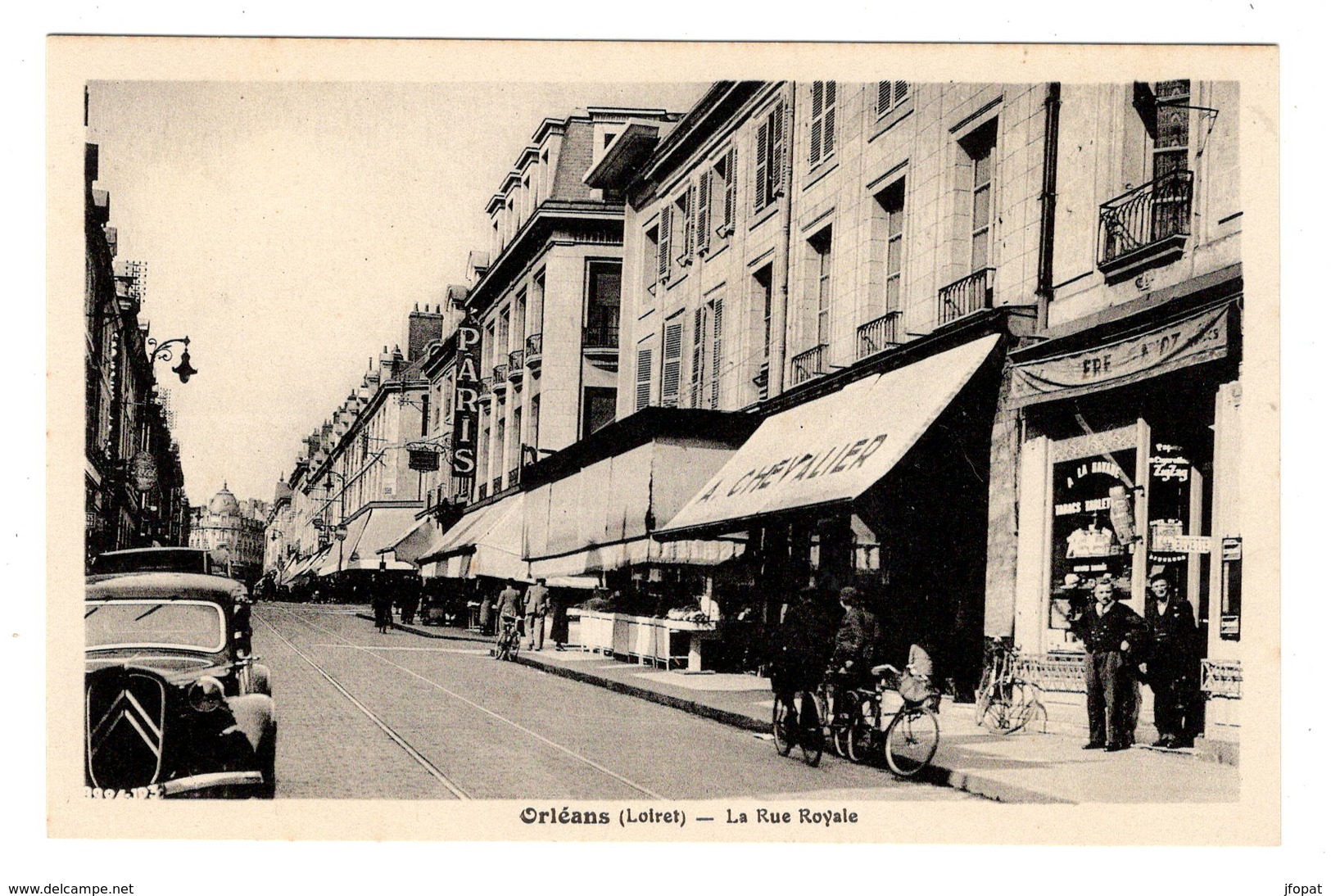 45 LOIRET - ORLEANS La Rue Royale - Orleans