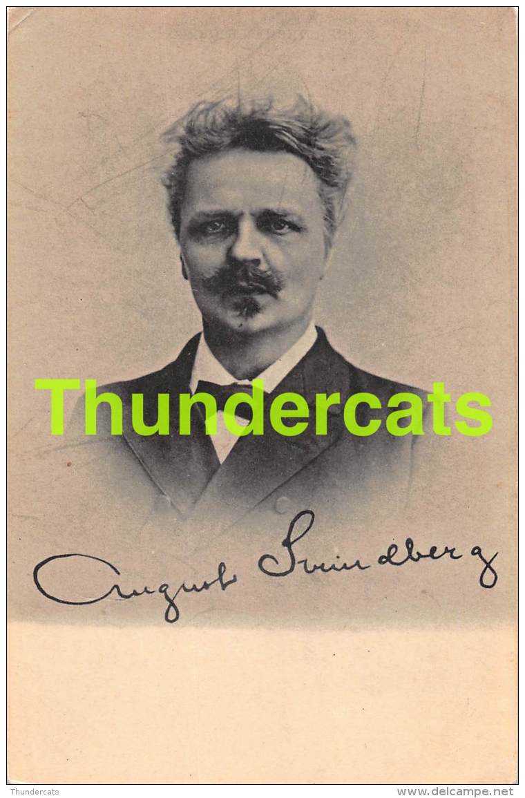 CPA AUGUST STRINDBERG - Ecrivains