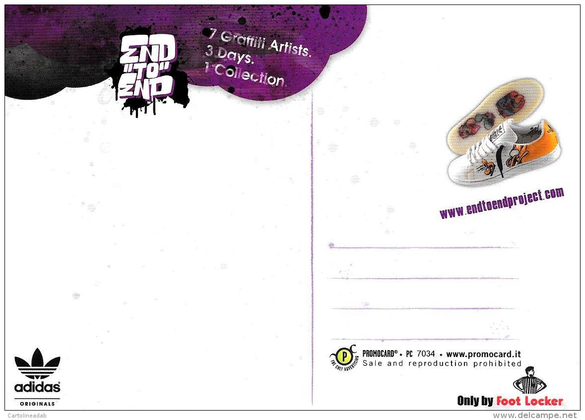 [MD1536] CPM - FUMETTI - SERIE DI N° 6 CARTOLINE - GRAFFITI ARTIST - 1 COLLECTION - PROMOCARD - NV - Fumetti