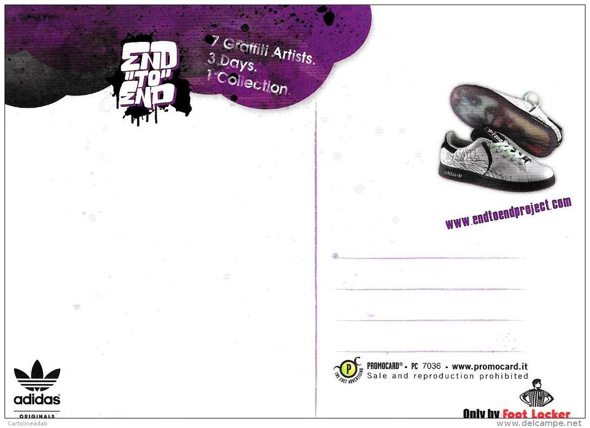 [MD1536] CPM - FUMETTI - SERIE DI N° 6 CARTOLINE - GRAFFITI ARTIST - 1 COLLECTION - PROMOCARD - NV