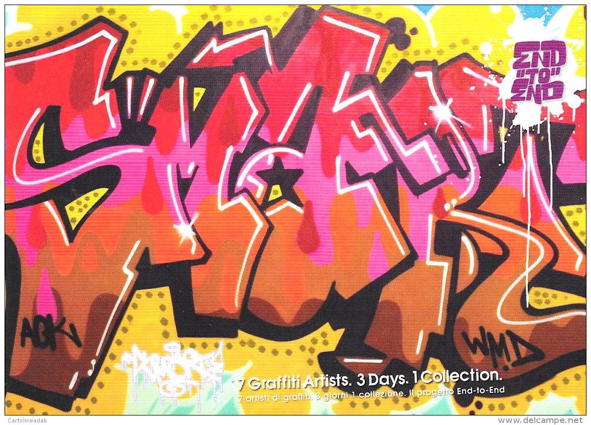 [MD1536] CPM - FUMETTI - SERIE DI N° 6 CARTOLINE - GRAFFITI ARTIST - 1 COLLECTION - PROMOCARD - NV