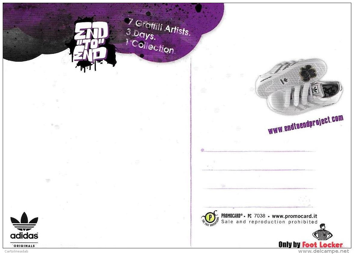 [MD1536] CPM - FUMETTI - SERIE DI N° 6 CARTOLINE - GRAFFITI ARTIST - 1 COLLECTION - PROMOCARD - NV