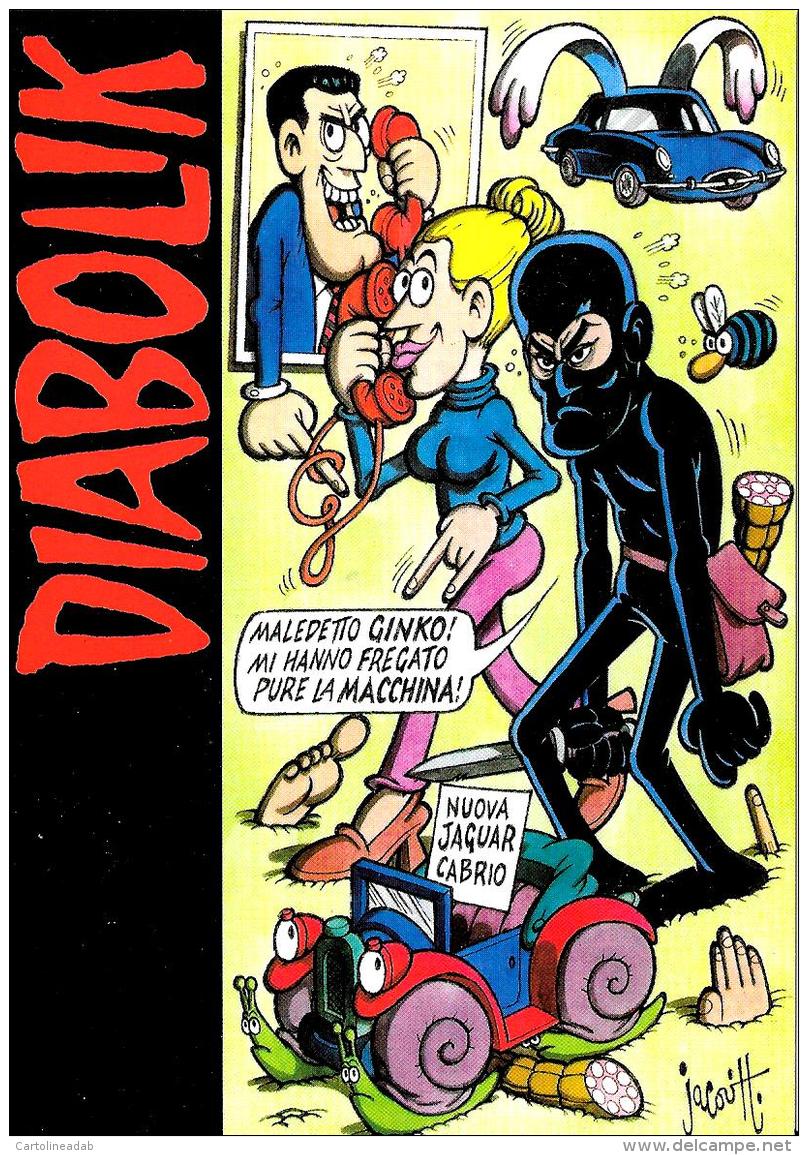 [MD1541] CPM - FUMETTI - PROMOCARD N° 784 - DIABOLIK JACOVITTI - NV - Fumetti