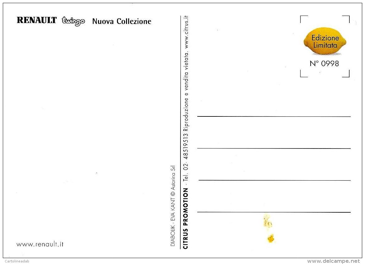 [MD1560] CPM - FUMETTI - CITRUS PROMOTION N° 998 - DIABOLIKA - RENAULT TWINGO - NV - Fumetti