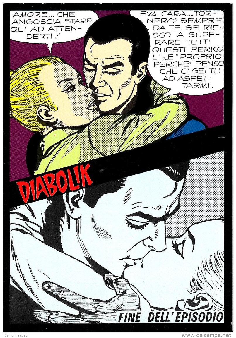 [MD1565] CPM - FUMETTI - PROMOCARD N° 489 - DIABOLIK - NV - Fumetti