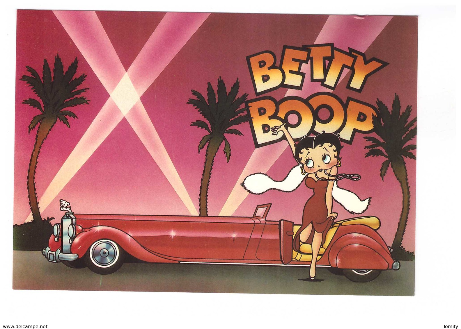 BD Bande Dessinée Dessins Animés Betty Boop Opening Night Voiture Pin Up Pinup CPM - Fumetti