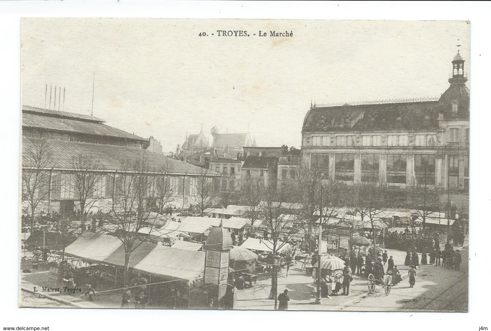 10/ AUBE.. TROYES. Le Marché - Troyes