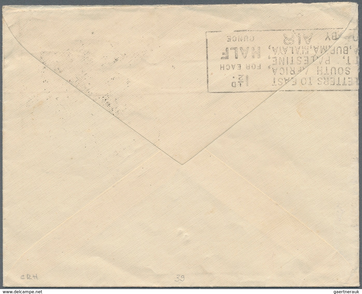 05099 Brunei - Stempel: 1938, 8 C Grey-black, Single Franking On Cover With Single Circle Dater BELAIT, 24 - Brunei (1984-...)