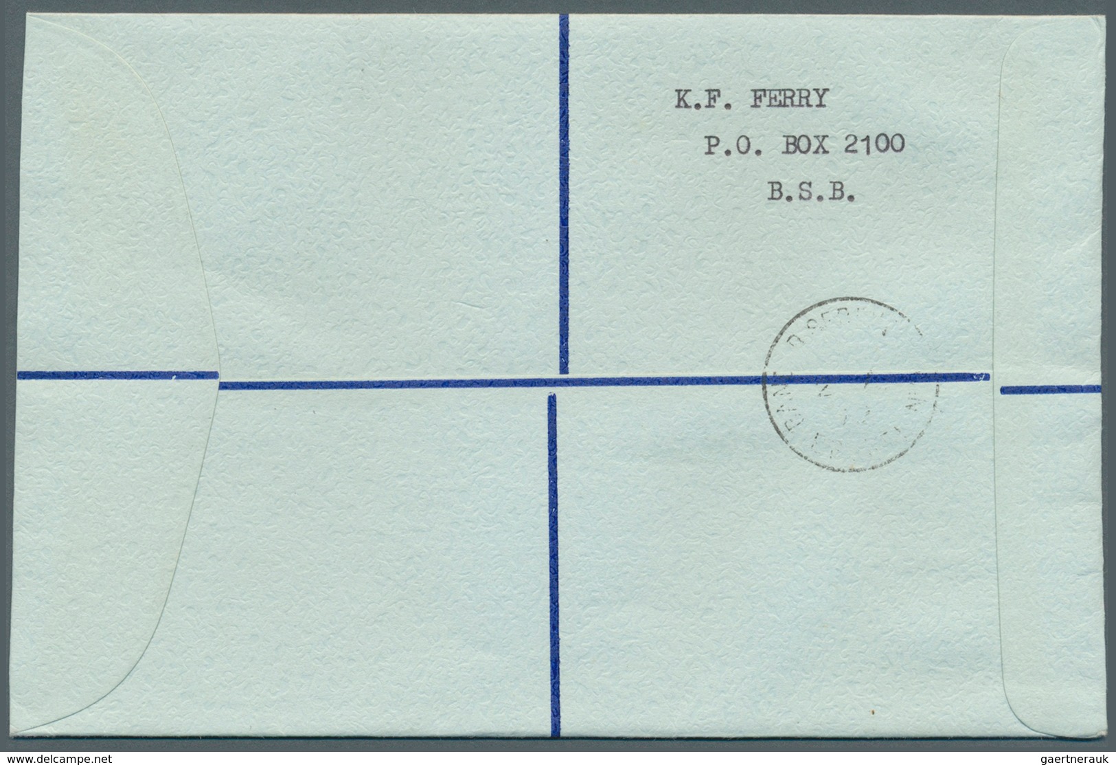 05107 Brunei - Stempel: LABI (type D2): 1968/74, four covers incl. airmails and two registered with black/