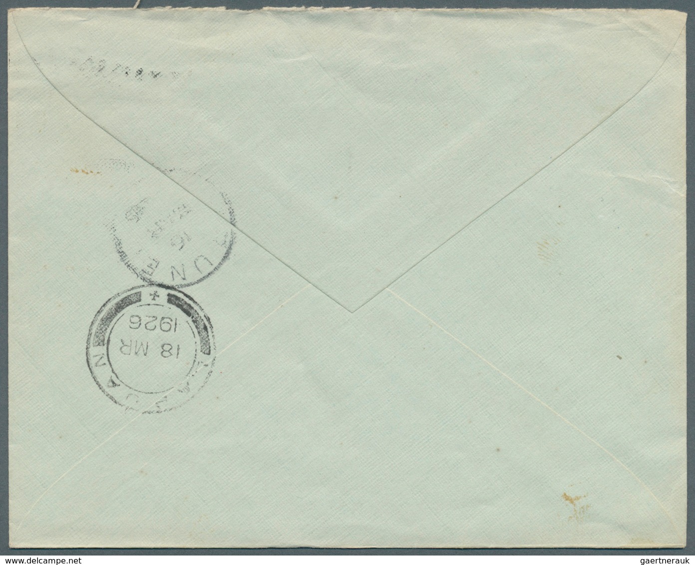 05119 Brunei - Stempel: TEMBURONG (type D3): 1926 (15.3.), Cover From Temburong To London At Correct 6c Im - Brunei (1984-...)